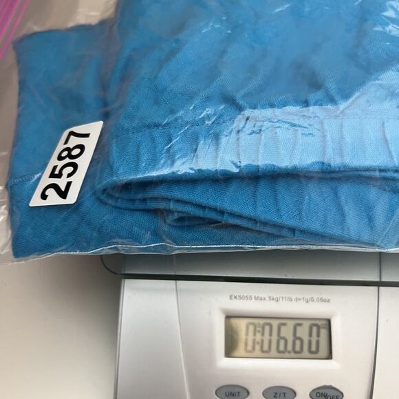 Soft Surroundings Skirt Womens PS Blue Linen Pull On Tiered Fairy Boho Whimsical - Picture 9 of 9